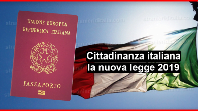 Cittadinanza italiana - la nuova legge 2019